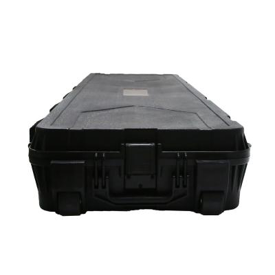 China Bow hard plastic gun case stackable tactical gun equipment case box customized logo waterproof gun protection case box for sale