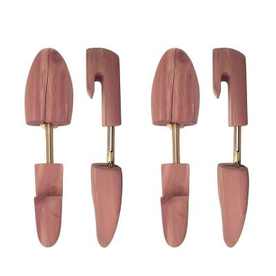 China Cedar Shoe Tree Wooden Adjustable Wooden Shoes/Shoe Tree with Hook American Imported Red Cedar Shoe DDP- ST10B for sale