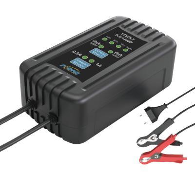 China Multiple Screen Display Screen Show Portable12V Car Lead Acid Battery Charger Defender For Car for sale