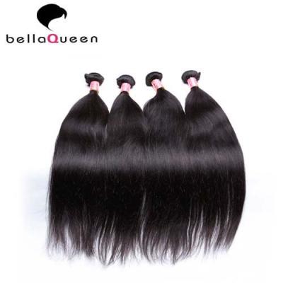 China Ningún sedoso negro natural de vertimiento derecho en el cabello humano europeo de la Virgen para la belleza en venta