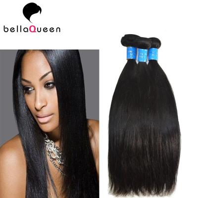 China 100 extensiones mongoles 100% del pelo derecho de la Virgen sedosa de g 1b derecho en venta