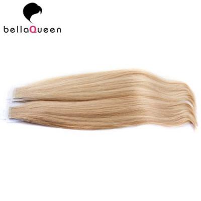 China Extensión rubia de oro recta suave y sedosa del pelo de la cinta 613# sin no sintético/la fibra en venta