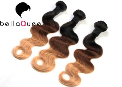 China Ombre Body Wave Brazilian Virgin Human Hair 10-32