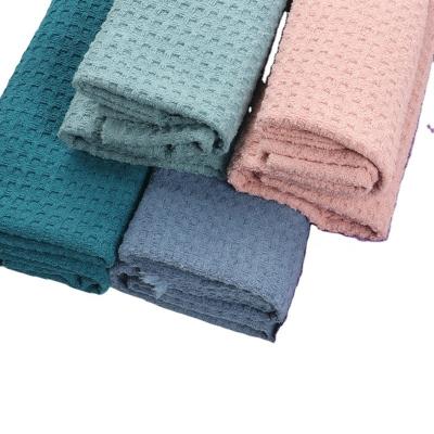 China Breathable Cheap High Quality Microfiber Waffle Tea Towel For Kitchen Hotel Hotel Towel Microfiber Waffle Cloth for sale