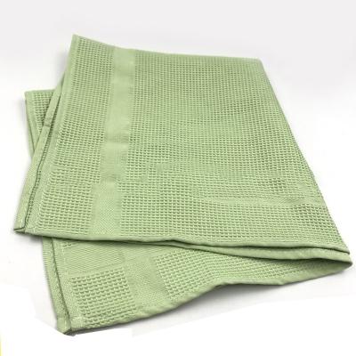 China 2022 GRS Fancy Yarn Fabric Microfiber Breathable Eco-Friendly Breathable Widely Used Waffle Micrfibre for sale