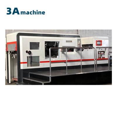 China 380v3p Spanning CQT-1060 Die Cutting Creasing Machine met afvalstripping Te koop