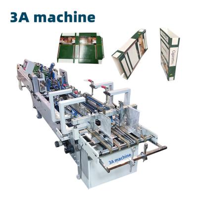 China 3ACQ 580D Máquina de dobrar caixas de papelão com 4,5 kW de potência e peças sobressalentes de colagem de pasta à venda