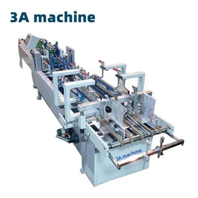 China Paper Folder Machine Cold Glue Machine for Boxes 3ACQ*580D at Manufacturing Plant for sale