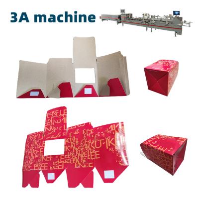 China Bottom Lock and Side Glue Industrial Folder Gluer for Manufacturing Plant SHH-800AG-2 for sale