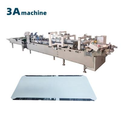 China Double Sided Box Pasting CQT-800BS Automatic Book Cover Machine for Hardcover Binding for sale