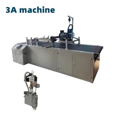 China Air Pressure 0.5-0.8MPA Hot Melt Adhesive Spraying Machine for Carton Box Bottom Folding for sale