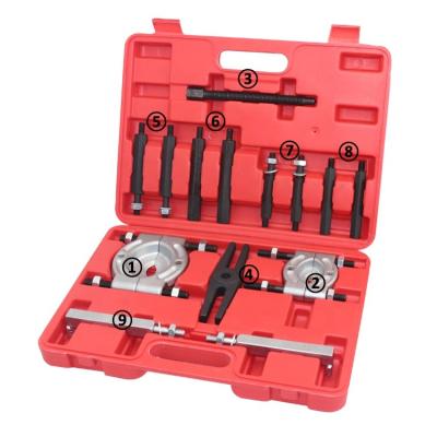 China Small Bearing Puller For Removing Bearings DNT Automotive Tooling 14pc Small Bearing Puller Set For Gearbox Bearings for sale