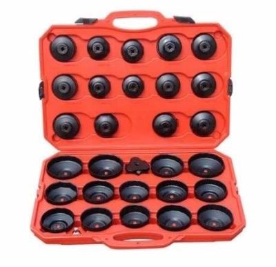 China Universal Oil Filter Tool Wholesale Other Vehicle Tools Universal Engine Oil Change Tool Cup Oil Filter Wrench Set 30PCS for sale