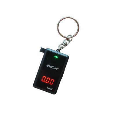 China Wholesale portable alcohol breath analyzer fuelcell smallest breath key chain alcohol purity tester for sale