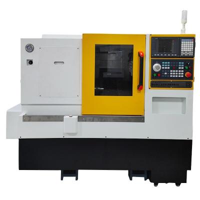 China Machinery Repair Shops Full Protection Automatic Turning Machine Slope Bed With Driver And CNC Lathe Chuck for sale