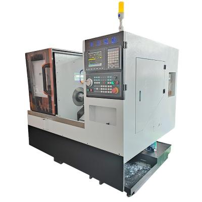 China Machinery Repair Shops Machine Chinese Horizontal Lathe-Milling CNC Turn 3 Axis Torno Slope Bed CNC Bench Light Duty Metal Lathe Machine for sale