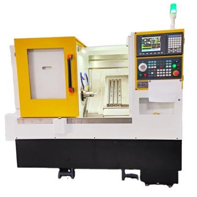 China Machinery Repair Shops Aluminum CNC Cutting Machine CNC Lathe Parts Processing Mini CNC Machine Lethe for sale