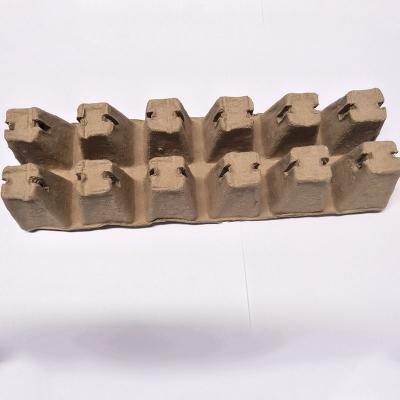 China Hot sale cardboard plant peat seedling pot germination biodegradable peat pot trays with plant labels for sale