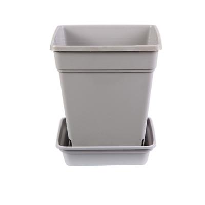 China Europe Wholesale Home Flower Pots Manufacturers Garden Indoor Cheap Outdoor Flower Pots With Tray for sale