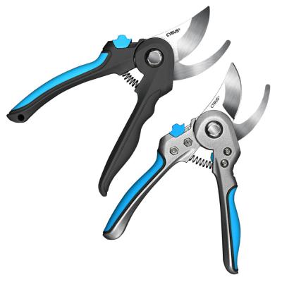 China Wholesale Professional Anti-skid Handle Hand Garden Tools Garden Fruit Picking Agricultural Tools Deviate Pruner Shears for sale