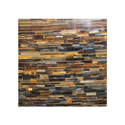 China Factory Direct Sale Modern Marble Thin Slab Natural Tiger Eye Marble Slab For Table Top for sale