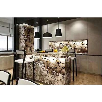 China Modern Best Price Thick Marble Slab Kitchen Countertops Easy To Clean Natural Marble Slab for sale