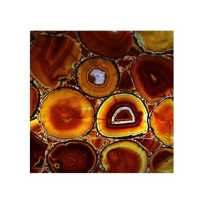 China Customizable Best Quality Agate Stone Modern Natural Stone Onyx Agate Slab for sale