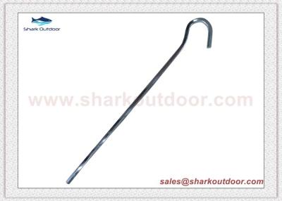 China STEEL SKEWER TENT PEG ROD PROVIDES IMPROVED HOLDING POWER CAMPING for sale