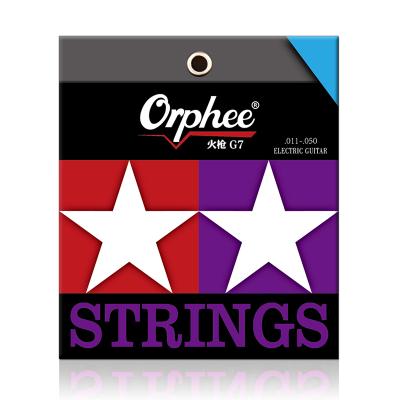 China Wholesale High Quality 6 electrica Nano-coated de guitarra de Cuerdas Para de fetles Electric Guitar Strings for sale