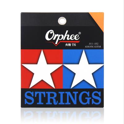 China Orphee Nano T6 Premium Coated Acoustic Guitar Double Nano-Dual Coating Strings for sale