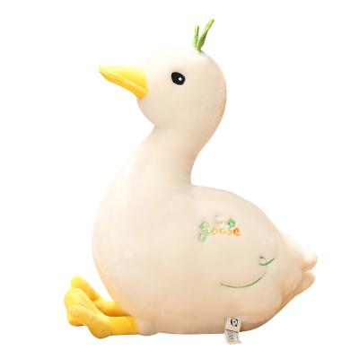 China Cute Fun Customizable cute Stuffed toy plush doll pillow duck plush animal baby toy for sale