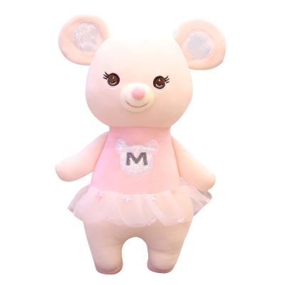 China Plush Cute doll family pillow mouse Stuffed toy baby mouse stuffed animal custom for sale