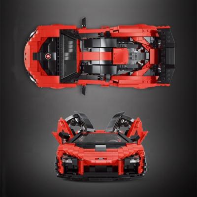 China Source Factory 1:8/10/16 RC Kids Toys Cars Children's Sports Car Building Blocks Giant Toys Building Block Toy Car Model 10007 for sale