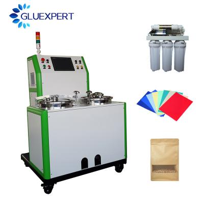 China machinery & Auto Potting Dispenser AB Material Heating Function Dye Makers Glue Dispensing Machine for sale