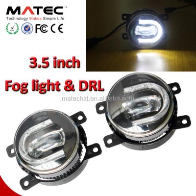 China 3.5inch 30w Daytime Running Fog Lamp DRL Auto Parts Led Fog Lamp Driving Light New Car Fog Lamp for sale