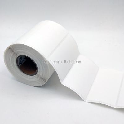 China Anti-counterfeiting supply high quality direct thermal label, adhesive label and empty sticker paper roll for sale