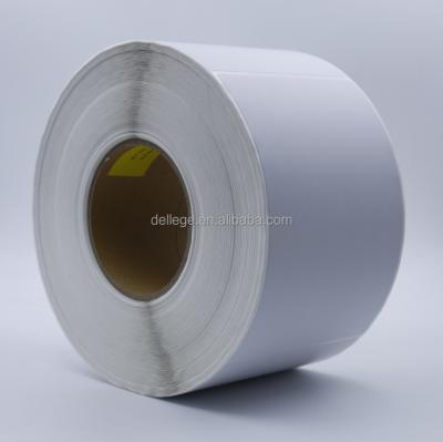 China Supplier High Strength Viscous 4X6 Inch Factory Direct Thermal Peel Transfer Label Sticker Roll for sale