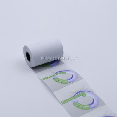 China 100% Wood Pulp Dellege Thermal Paper Roll Maker With Thermal Printer High Quality Preprinted Paper Size for sale