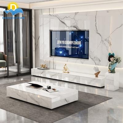 China Customized New Model Stainless Coffee Table Sets Italian Minimalist Design Coffee Table Modern Living Room Furniture for sale