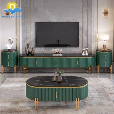 China Best Selling 2021 Modern Design Customized Coffee Table Sets High Quality Luxury Coffee Table Italian Style Home Furniture for sale