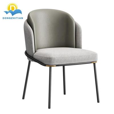 China (Others) Hot Sale Adjustable Dining Room Furniture Dining Chair Set Modern Fabric Upholstered Dining Chairs For Hotel Bargaining Chair for sale