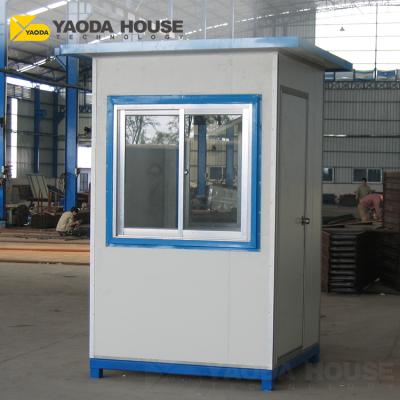 China Prefab House Security Guard Home Security Kiosks Security Booth Perfab House for sale