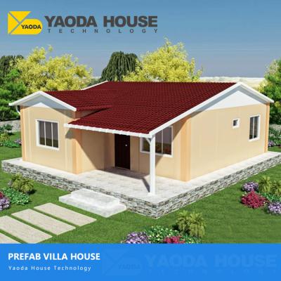 China Beautiful Modern Modular Hotel House Luxury Prefab Steel Structure Light Villa for sale