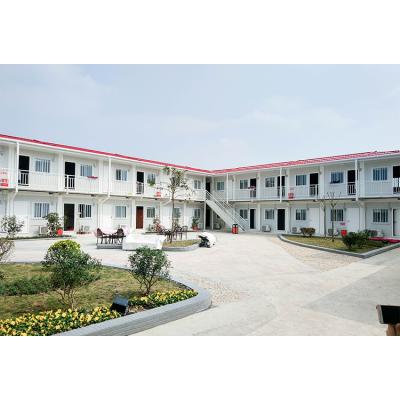 China Modular Hotel Comfortable Living Container Living Units Prefab Container House Cabin for sale