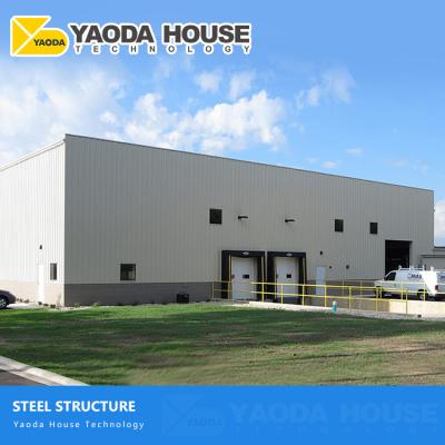 China Low Cost Fast Assembling Steel Structure Prefab Workshop Design Industrial Shed Prefab Building for sale