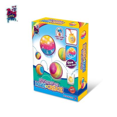 China Eco-friendly Kids Creative Craft Toys DIY Magic Bouncy Balls Toys For Kid for sale