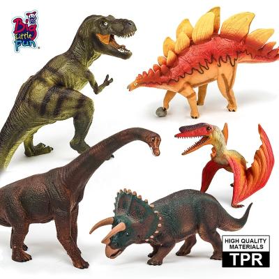 China TPR TPR Squeeze Wild Animal Dinosaur Figures New Soft Stress Toys for sale