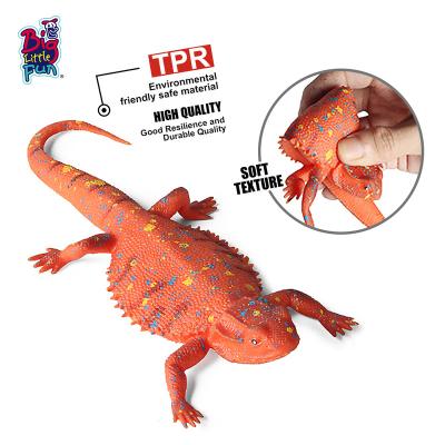 China TPR Rubber Lizard Anti Stress Decompression With Mature Gurgling Toys for sale