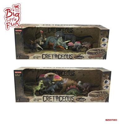 China Wholesale various plastic toys vivid image dinosaur simulation dinosaur toys set BZ697083 for sale