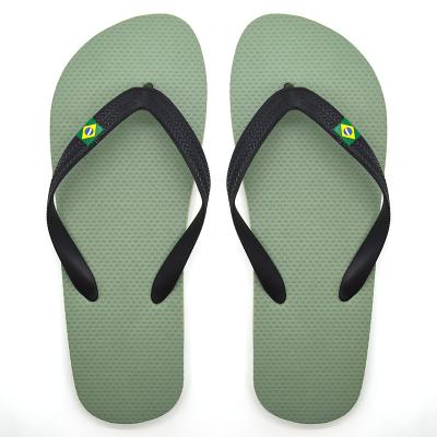 China Coral Sponge +Grey Fleece +3mm Logo Embroider Design Comfortable Carry Men Custom Flip Flops Easy Creative Suitable Slippers Wholesale for sale